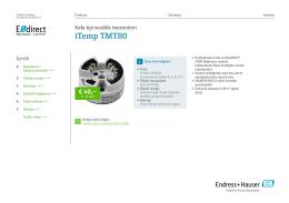 iTemp TMT80 (PDF 1,87 MB) - E-direct