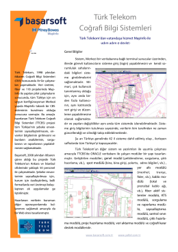 Türk Telekom Coğrafi Bilgi Sistemleri