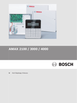 AMAX 2100 / AMAX 3000 / AMAX 4000 QIG