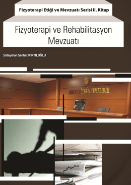 Fizyoterapi ve Rehabilitasyon Mevzuatı