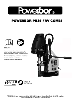powerbor pb35 frv combı