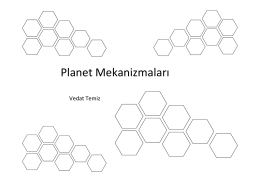 Planet Mekanizmaları
