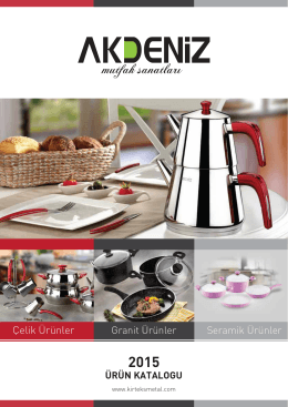 Katalog - Akdeniz, Mutfak Sanatları