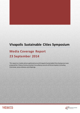 Vivapolis Sustainable Cities Symposium