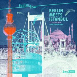 12.–16.11.2014 www.be.berlin.de