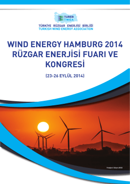Wind Energy Hamburg Raporu / 23-26 Eylül 2014