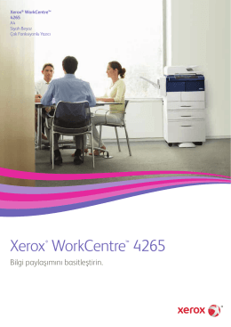Xerox WorkCentre 4265 Siyah Beyaz Çok İşlevli Yazıcı