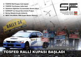 Sayı 9 - Türkiye Otomobil Sporları Federasyonu