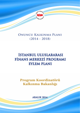 İstanbul Uluslararası Finans Merkezi Programı