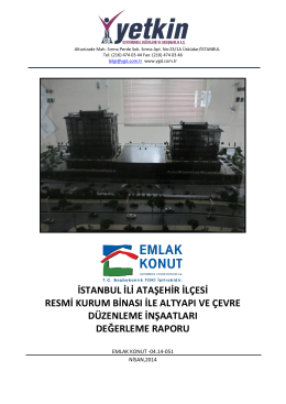 istanbul ili ataşehir ilçesi resmi kurum binası ile