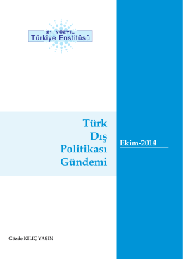 bulten 10_Layout 1 - 21. Yüzyıl Türkiye Enstitüsü