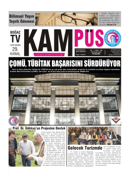 29 ocak 2015 perşembe sayfa - Çanakkale Onsekiz Mart Üniversitesi