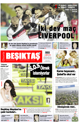 Gazete Beşiktaş / 15 Günlük