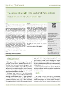 Treatment of a Child with Nocturnal Panic Attacks