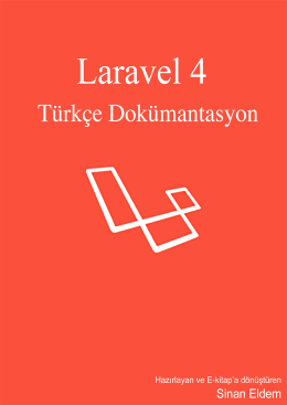 Laravel 4 Türkçe Dokümantasyon