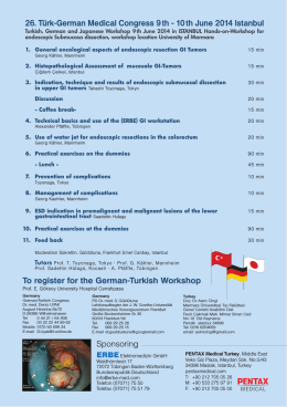 26. Türk-German Medical Congress 9 th