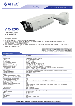 VIC-1263 - Bilgi Elektronik