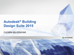 Autodesk Building Design Suite 2015
