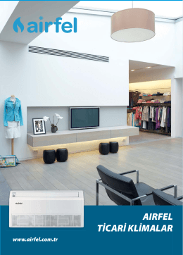 Airfel Ticari Klima (Salon - Kaset - Kanallı