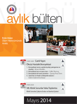 Mayıs 2014 - Türk Toraks Derneği