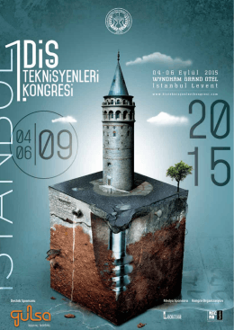 Katılım ve Sponsorluk - istanbul diş teknisiyenleri kongresi