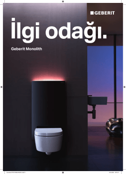 Geberit Monolith lavabo modülü