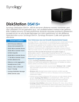 DiskStation DS415+