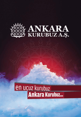 www.ankarakurubuz.com.tr | 1