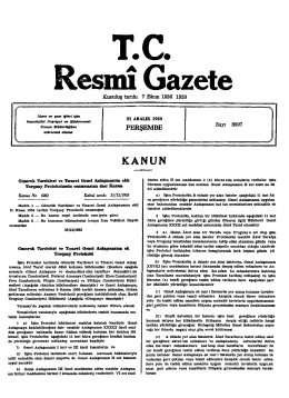 KANUNN - Resmi Gazete