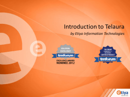 Introduction to Telaura