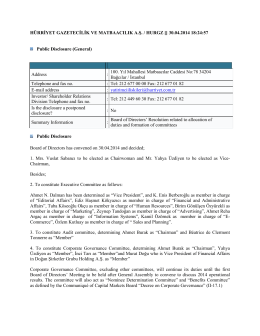 30.04.2014 18:24:57 Public Disclosure (General)