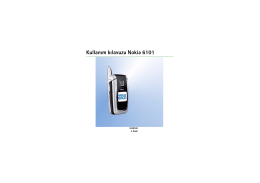 Nokia 6101 User Guide