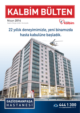Publication - Özel Gaziosmanpaşa Hastanesi