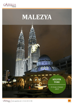 MALEZYA - Gazella Turizm