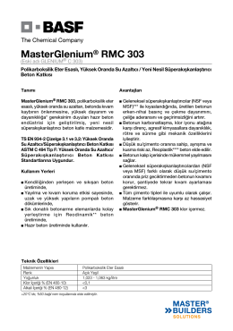 MasterGlenium® RMC 303