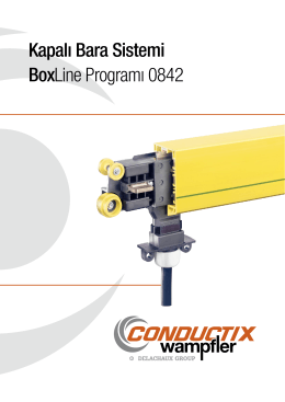 Kapalı Bara Sistemi BoxLine Programı 0842 - Conductix