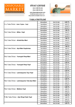 FİY T LİSTESİ