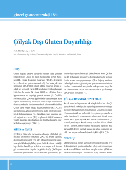 Makale PDF - Güncel Gastroenteroloji