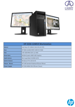 HP Z230-1240V3 Workstation