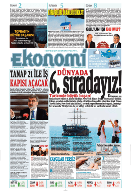 2 MART 2014 - Ekonomi Gazetesi