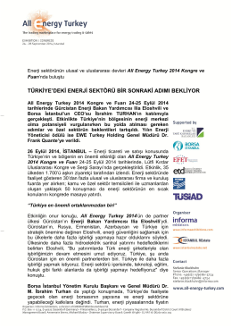 read more - All Energy Turkey