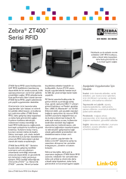 EMEA Zebra ZT400 RFID Datasheet TK HR