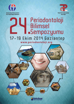 Periodontoloji Bilimsel Sempozyumu 24. 17
