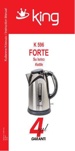 K 596 Forte Kullanma Klavuzu con