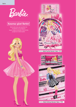 Kusursuz güzel Barbie!