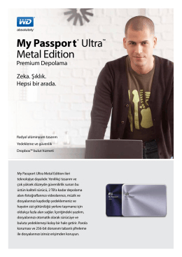 My Passport® Ultra™ Metal Edition - Product