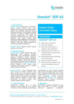 StenAst® 2EP-AS - stenkim.com.tr