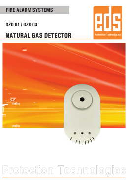 natural gas detector - EDS Elektronik Destek Sanayi ve Ticaret Ltd.