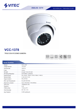VCC-1378 - Bilgi Elektronik