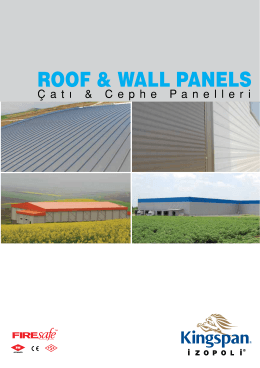 ROOF & WALL PANELS